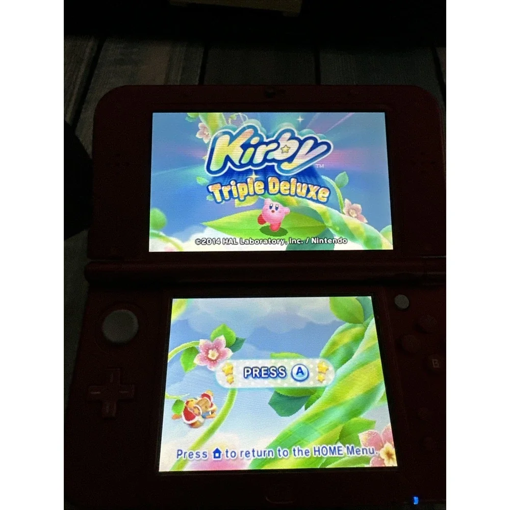 Kirby:‎ Triple Deluxe (Nintendo 3DS, 2014) Game Only Tested Working